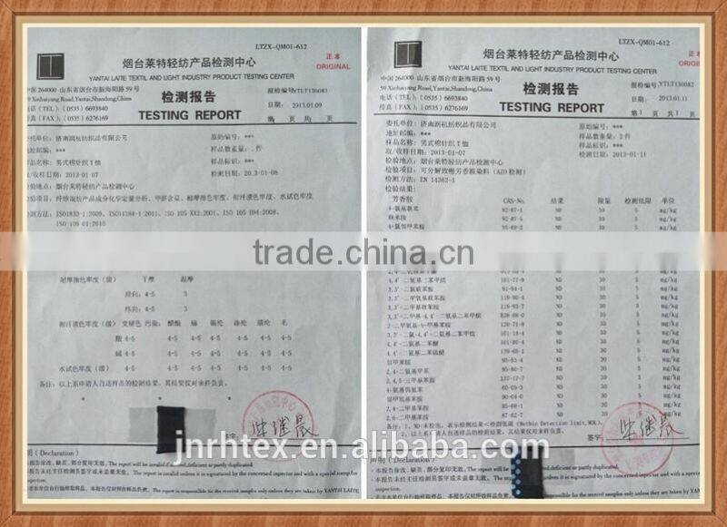 High quality 100%cotton blank football compress tee shirts