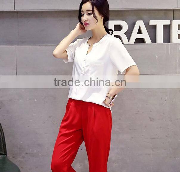 2016 new fanshion custom casual women modal half t-shirt