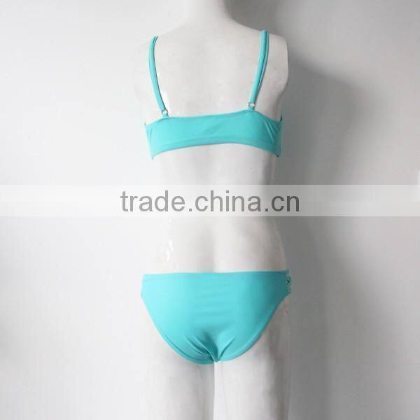 blue swimwear for mature women