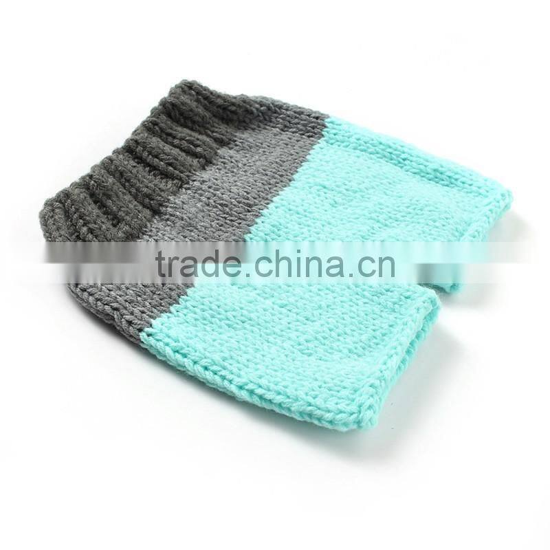 2pcs Set Newborn Baby Girl Boy Crochet Knit Hat Costume Photography Prop Outfit Set