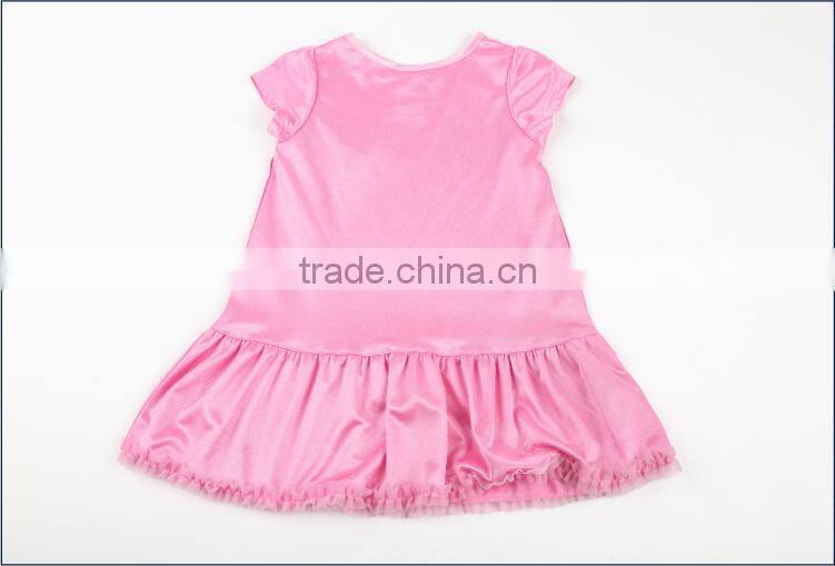2015 fashion baby silk sleepwear