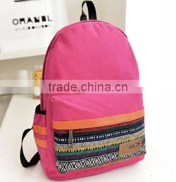 Many fabric custom blank wholesale school backpack manufacturer