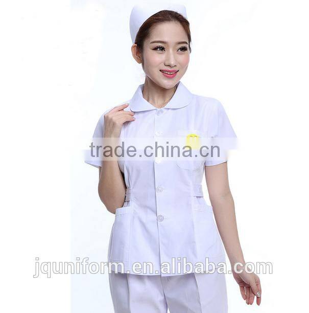 custom good quality summer fashion soft slim-fitting nurse uniforms wholesale for ladies