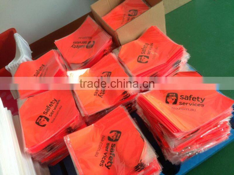 safety flag,orange safety flag,custom safety flag