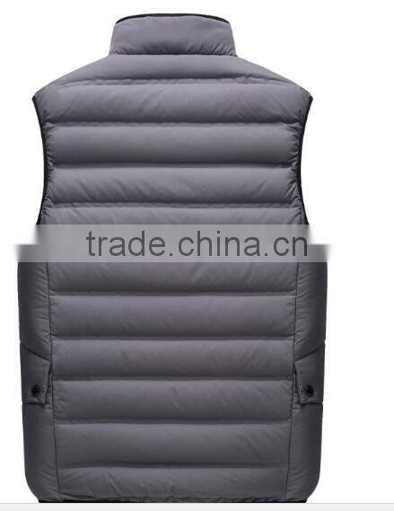 2016 man Winter Down Vest with Factory Price