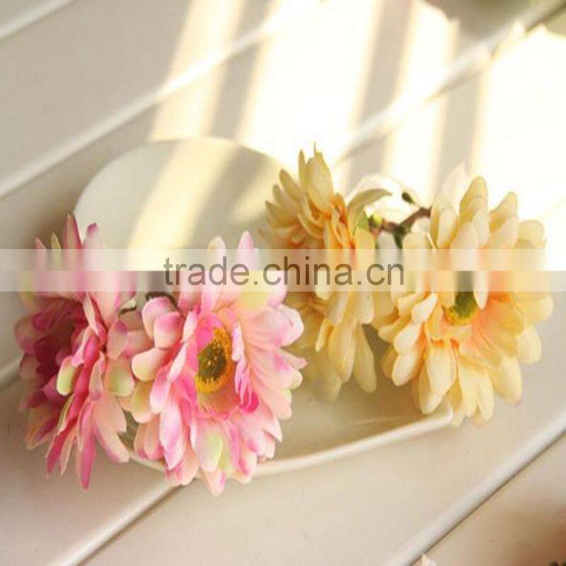 Wholesale Artifical Flora Bridal Headband Sunflower Head Wreath