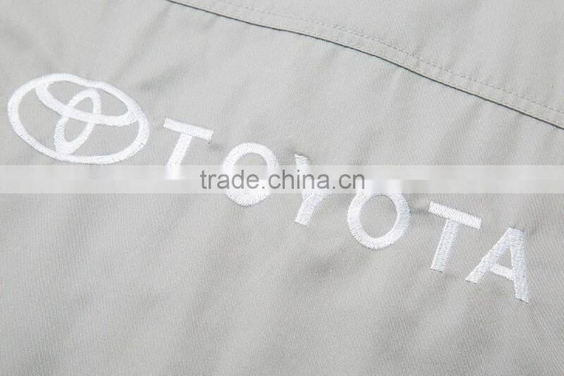 100% cotton anti-shrunk vehicle maintenance workers uniform workwear product type