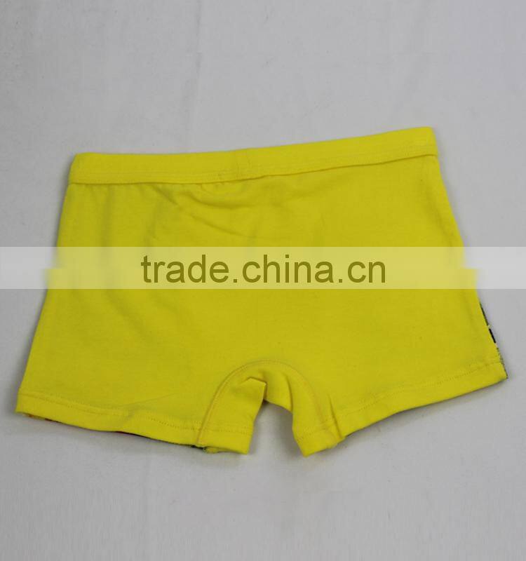 Wenzhou Superior quality modal yellow children in underwear pictures