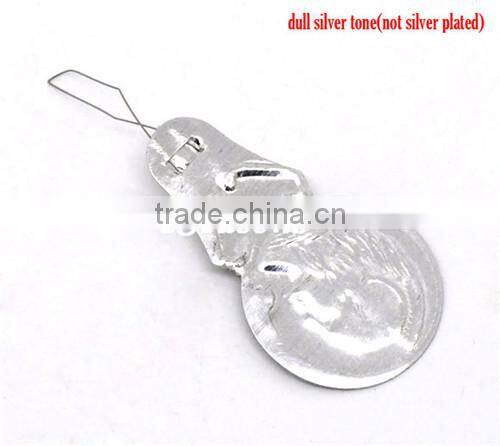 Best Selling Silver Tone Pattern Carved Bow Wire Sewing Machine Needle Threaders