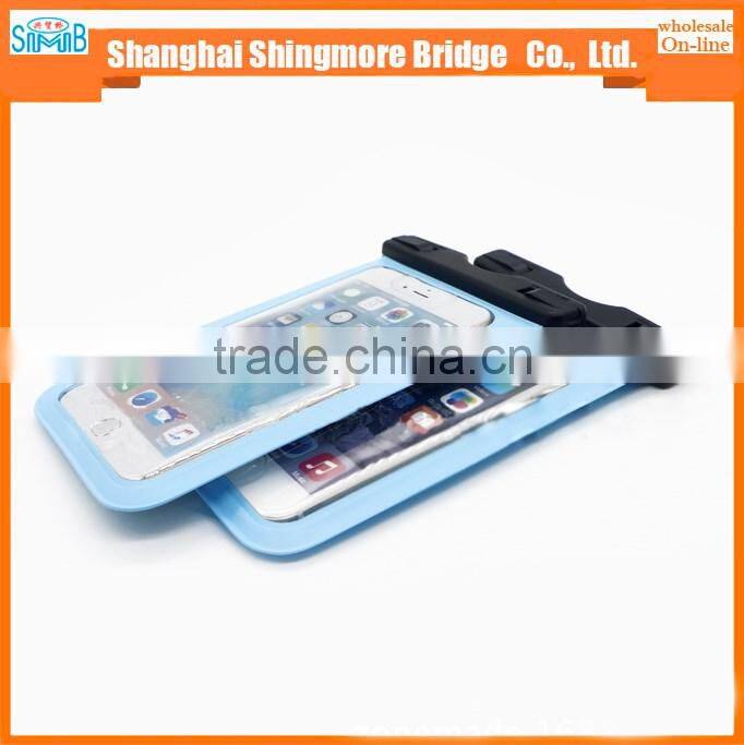 2017 alibaba china supplier cheap wholesale PVC waterproof phone bag