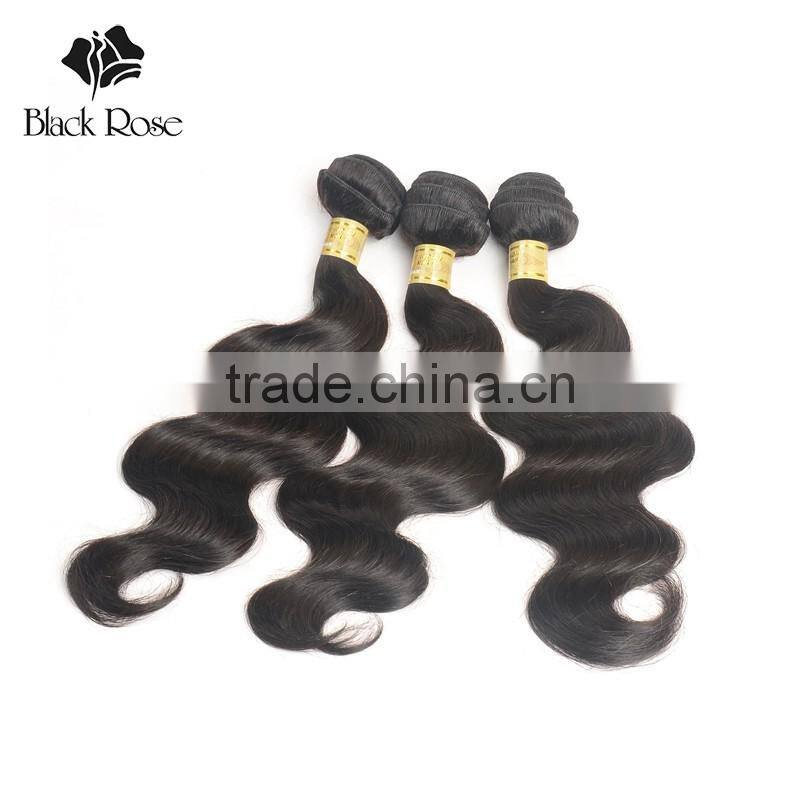 2016 Body Wave Raw Indian Temple Hair 12 14 16 18 Virgin Indian Hair