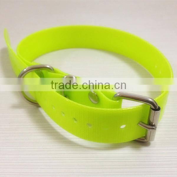 Waterproof tpu coated dog collar