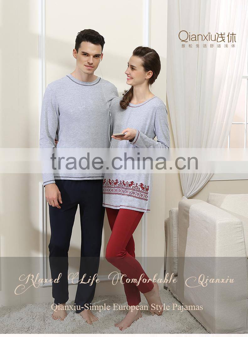 Super Grade Qianxiu low price latest men's nighty design