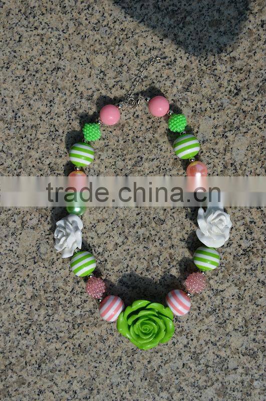 new stocking fashion colorful necklace for baby match with romper