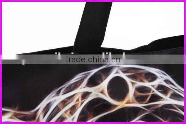 2014 germany hot sale leopard printed canvas bag