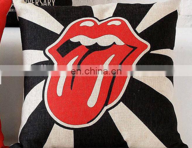 100% cotton fabric textile back cusion