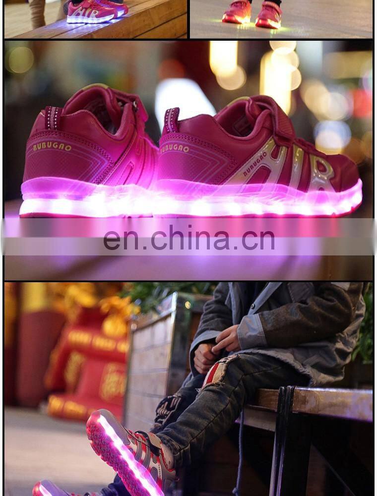 Latest AIR Led light up shoes Children kids led shoes sneakers Wholesale footwear