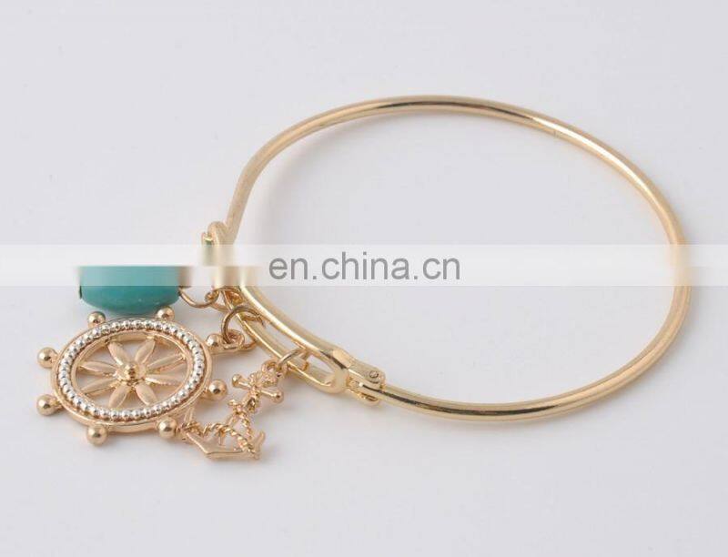 Handmade Ocean Collection style marine organism bangles
