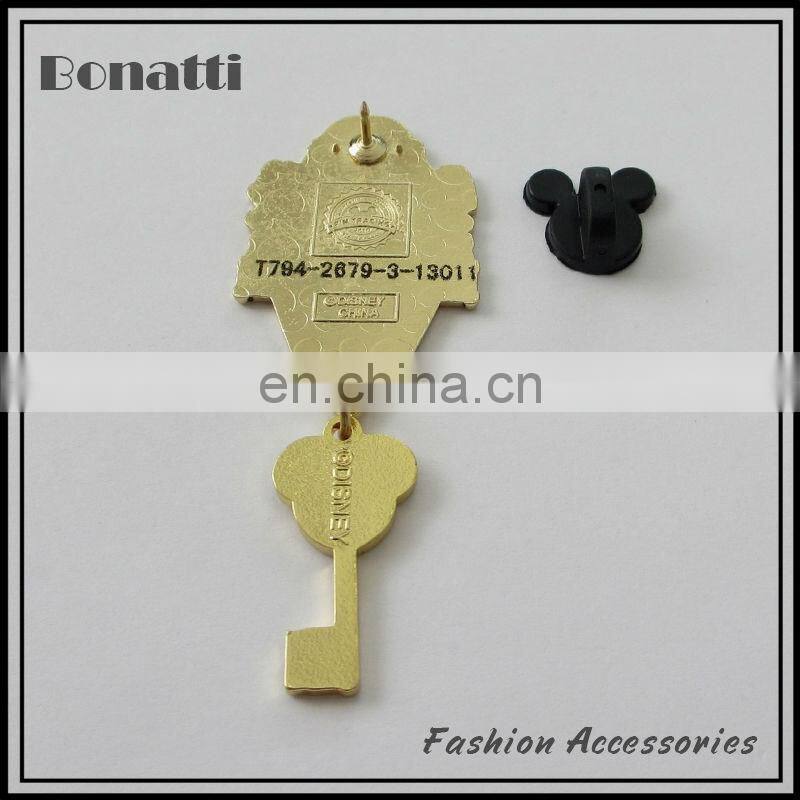 high quality fancy metal brooch pins