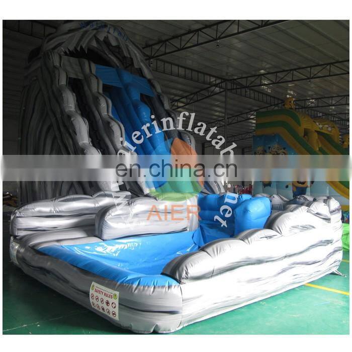 CE certification new design Wild Rapids inflatable slide