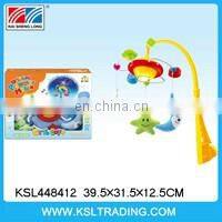 Wholesale lovely electric saft baby musical hanging toys