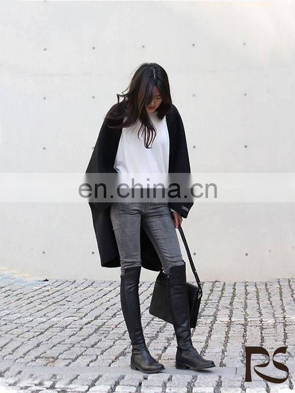 Oversized Long Wool Coat For Woman