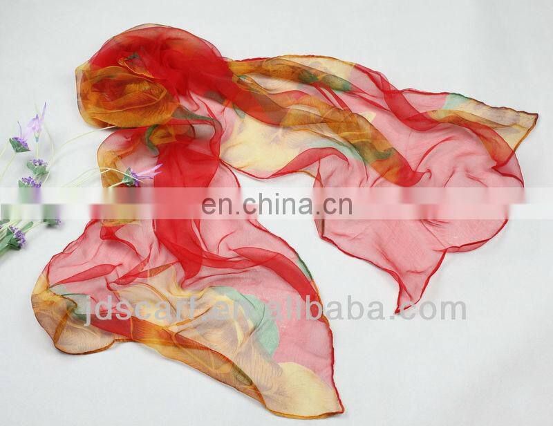 High quality spring winter fashion silk scarves wholesale