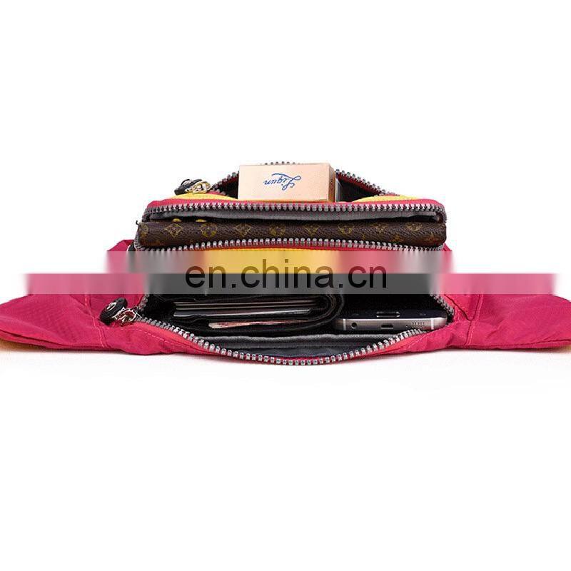 promotional blue and yellow canton manufacturer tactical waist bag with good quality
