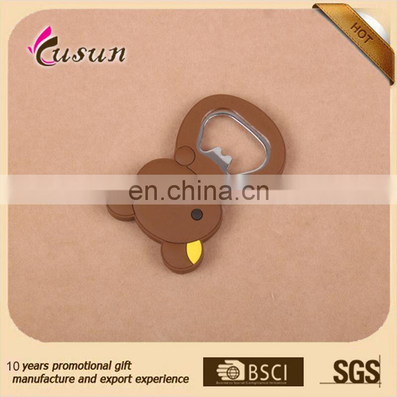 Best Seller Bottle Cap Beer Opener Round Shape Colorfull ABS Bottle Opener Magnet