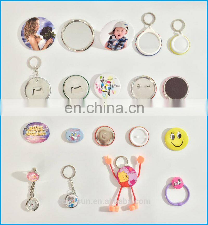 button badge machine used for polyester button in China market