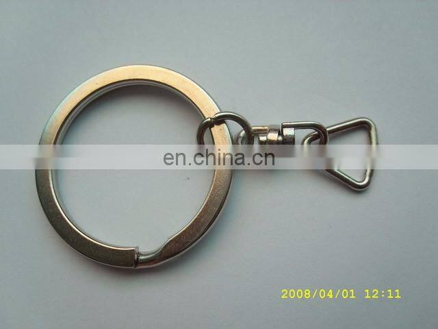 Wholesale custom metal key ring holder/ key chain holder