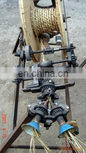 Lowest Price Straw Rope Winding Machine/Rope Making Machine