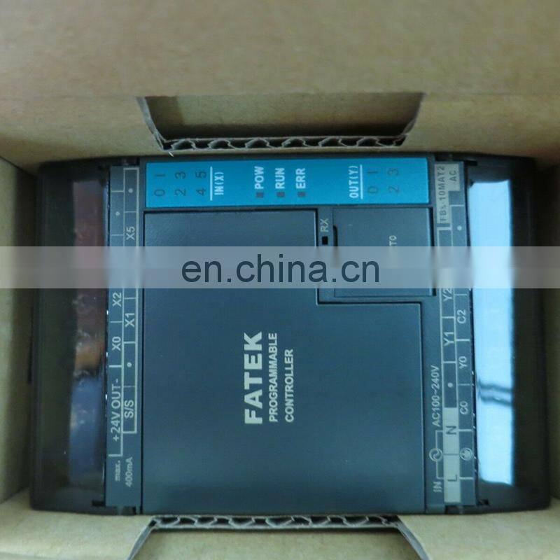 Best Quality Low Cost FATEK PLC FBS-10MAT2-AC 10 Points Transistor PLC Controller Industrial Automation System