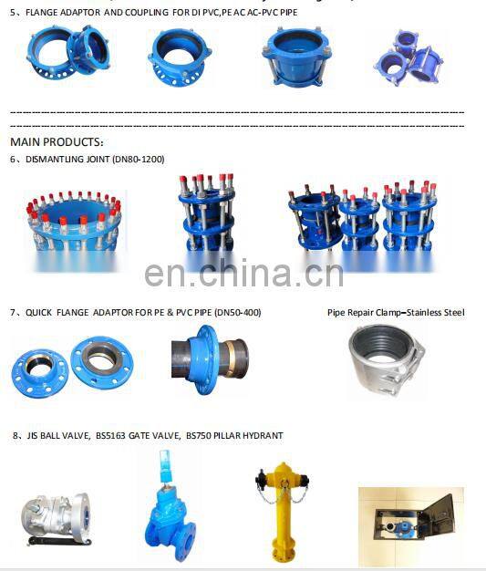 ductile iron blind flange