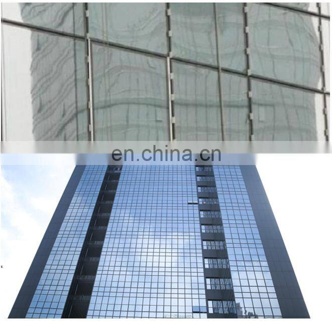 high quality clear ultra clear tinted 10mm thick toughened glass for facade or curtain wall 10mm toughened glass with good price