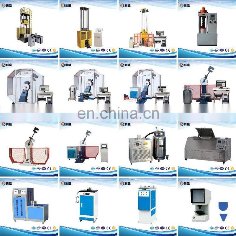 XJJ-5 5 J Dial Display Charpy Impact Testing Machine with electric hammer