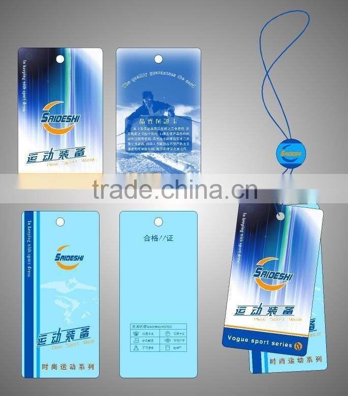 popular plastic hand tag