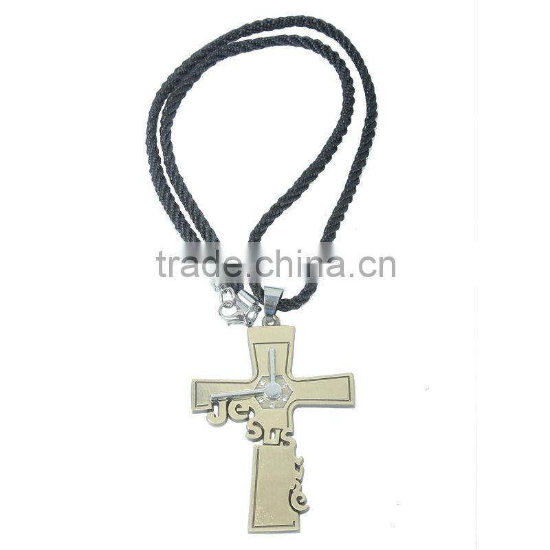 New Trendy Titanium Steel Necklace Cross