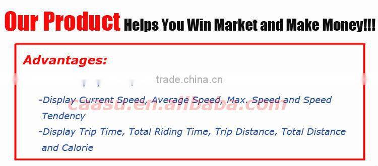 Multi-color Available RoHS Bicycle Computer