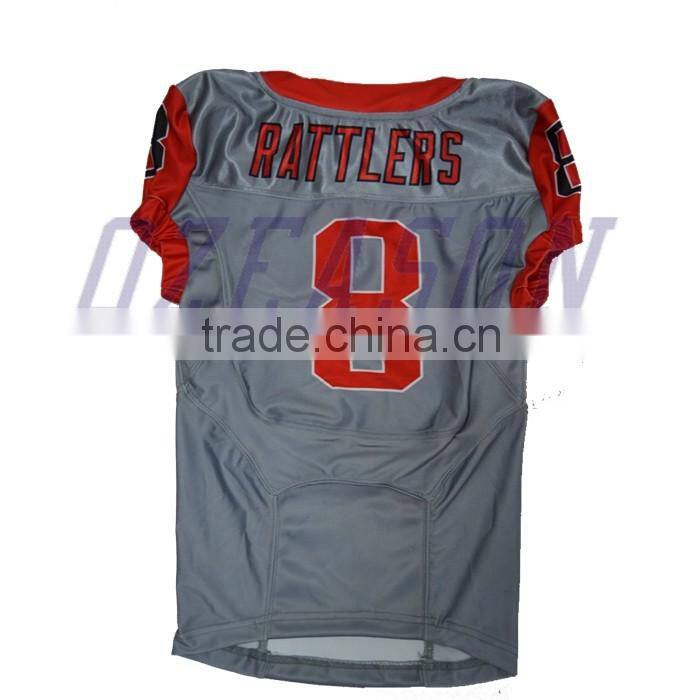 Cheap Custom Sublimated American Football Jersey,Wholesale Design American Football Team Jackets