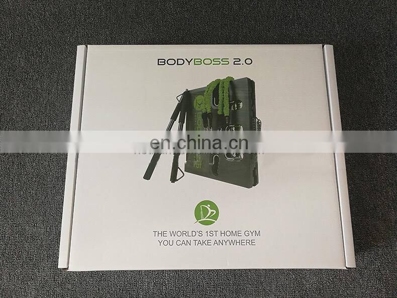 Fitness Folded Portable Home Gym Equipment Workout Package Resistance Bands Board Sport Workout Board Trainer