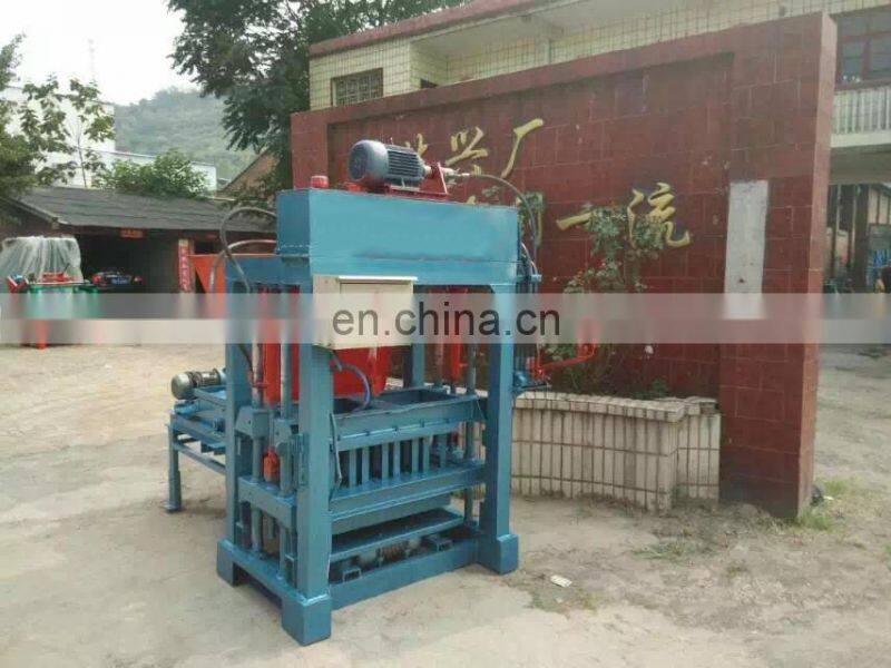 QT4-25 tiger concrete block machine at6 price in india