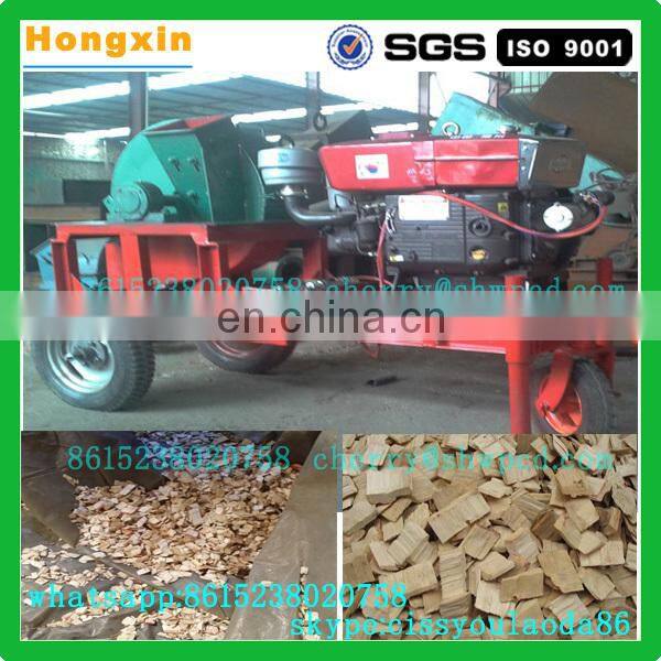 Energy saving diesel wood crusher hammer mill wood crushing shaving machine