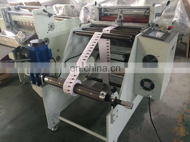 Professional Manufacturer Die Cutter with Sheet Paper Cutting Machine Safety Cover on Cutting Knife Sizing Cutting PVC,PP 600mm