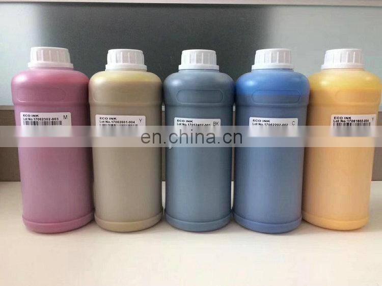 High quality Cheap eco solvent ink for dx5/dx7/xp600/tx800 printhead ( No Plug, Ultra-low odor,Environmental-friendly )