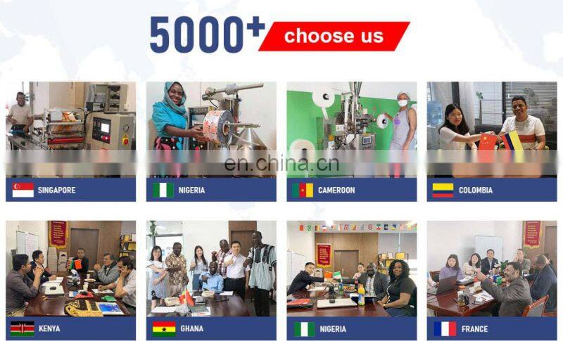 Automatic 4 side seal ginger powder spice powder packaging machine