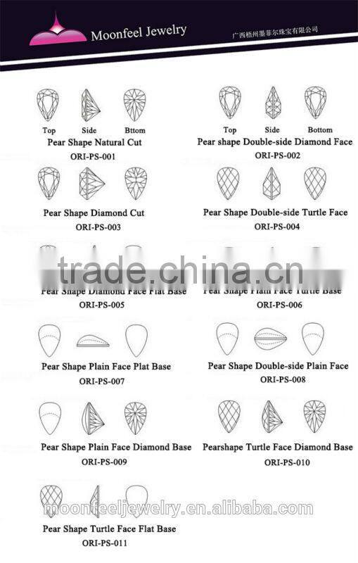 Loose synthetic spinel gemstones made in china
