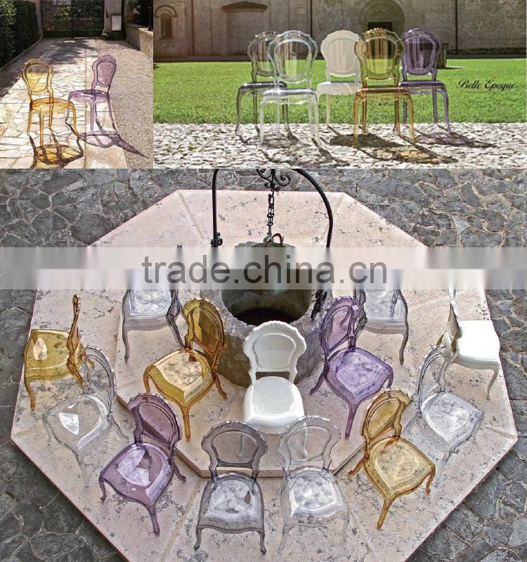 polycarbonate Resin Epoque Chair/Wholesale wedding chair