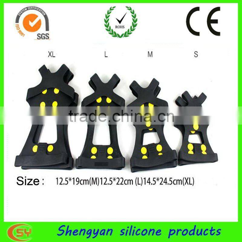 pass CE standard rubber silicone anti slip shoes covers