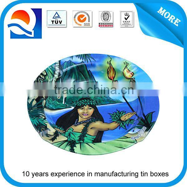 custom tin ashtray made in china